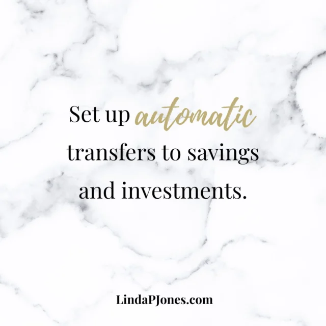 Automate savings and investment deposits so you don't have to think about it.

Stay ahead of the financial curve with timely insights, market updates, and wealth-building strategies delivered straight to your inbox. Sign up for my free report and newsletter through the link in my bio.

#investing #wealthbuilding #financialfreedom #financialtips #wealthmentor #financialpodcast #financialmentor #womenbuildingwealth  #personalfinance #financialwellness #financialeducation #bewealthyandsmartpodcast