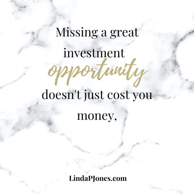 Missing a great investment opportunity doesn't just cost you money—it can cost you years of compounding and wealth building.

Learn the smart money moves that build freedom—free on the Be Wealthy & Smart Podcast. Link in bio.

#investing #wealthbuilding #financialfreedom #moneytips #wealthmentor #financialpodcast #financialmentor #womenbuildingwealth #personalfinance #financialwellness #financialeducation #bewealthyandsmartpodcast